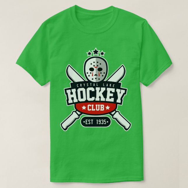 Crystal Lake Hockey Club T-Shirt (Design Front)