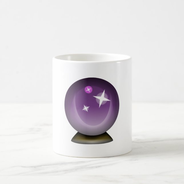 Crystal Magic Ball - Emoji Coffee Mug (Center)