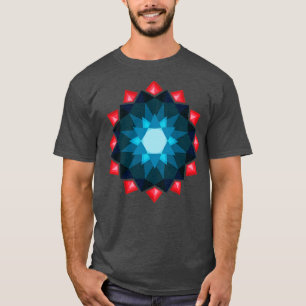 crystal mandala diamond T-Shirt