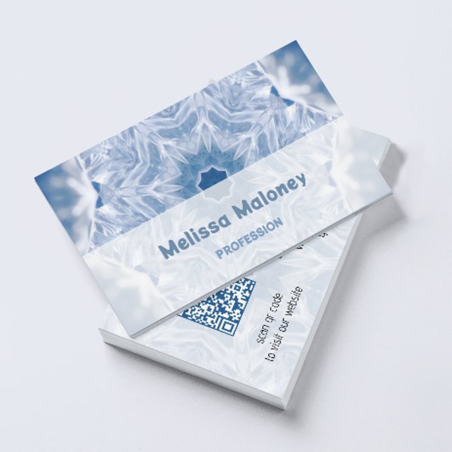 Crystal Mandala | QR Code Business Card (Creator Uploaded)