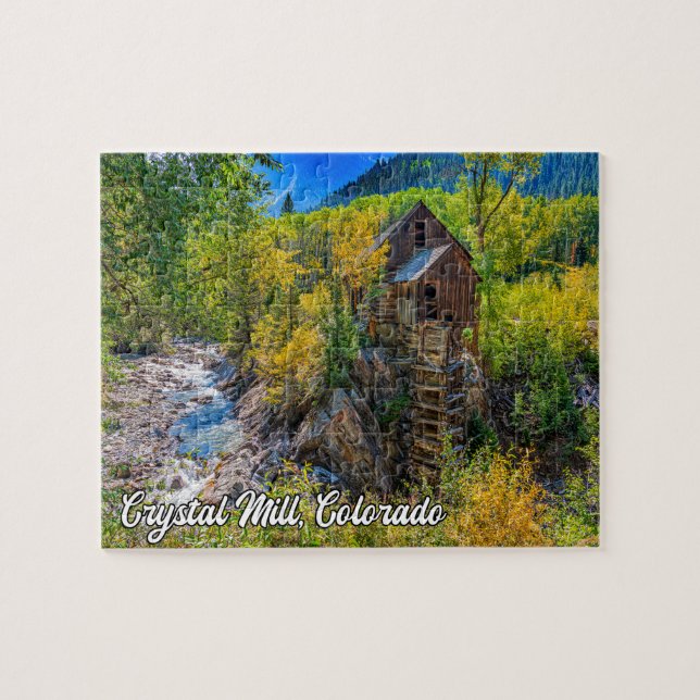 Crystal Mill, Crystal, Colorado Jigsaw Puzzle (Horizontal)
