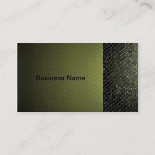 Crystal Mosaic Olive Business Card