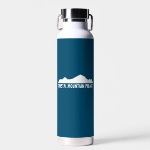 Crystal Mountain Please Water Bottle