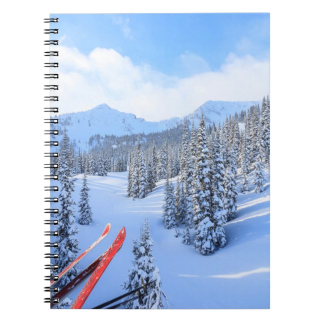 Crystal Mountain Ski Resort, near Mt. Rainier 2 Spiral Notebook (Front)
