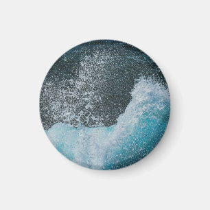  Crystal Ocean Waves Magnet
