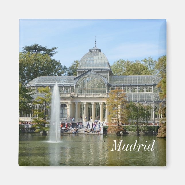 Crystal Palace, Madrid Magnet (Front)
