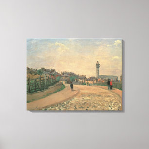 Crystal Palace, Upper Norwood (oil on canvas) Canvas Print