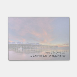 Crystal Pier Sunset Post-it Notes