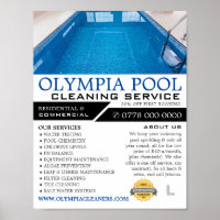 Crystal Pool, Swimming Pool Cleaning Advertising