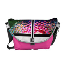 Crystal Python Rickshaw Messenger Bag