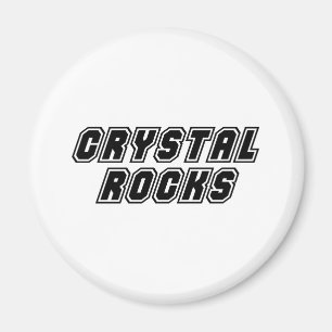 Crystal Rocks Magnet