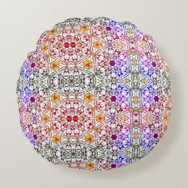 Crystal Round Cushion (Front)
