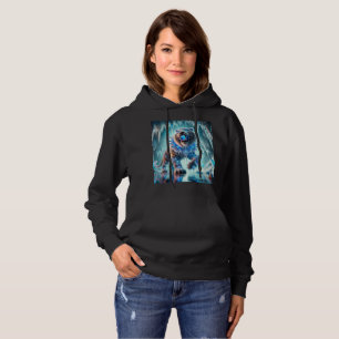 Crystal Sabre-Toothed Tiger Hoodie T-shirt Design.