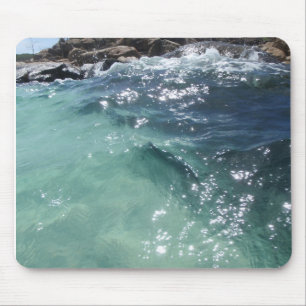 Crystal sea mouse pad