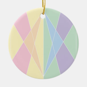 Crystal Shell (Planar) Ceramic Tree Decoration