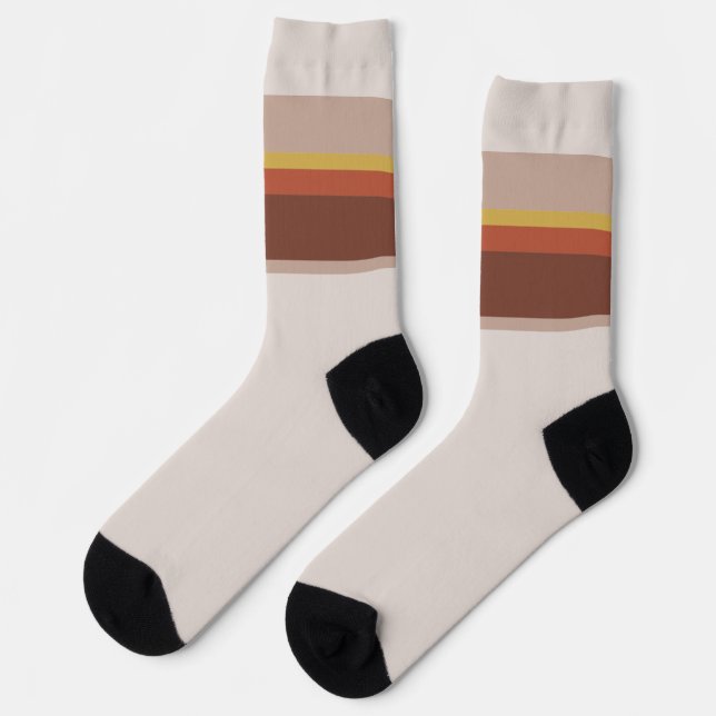 Crystal Ship Stripes Socks (Left)