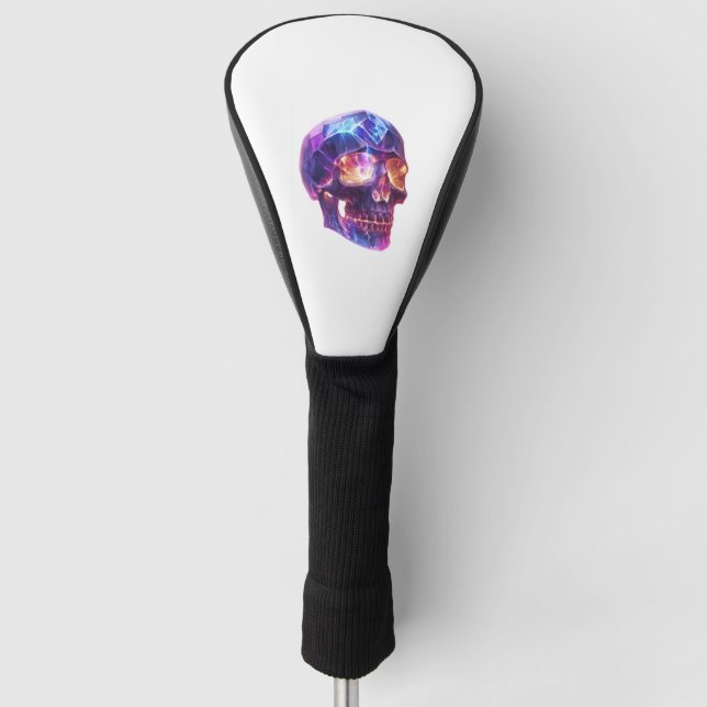 Crystal Skull Entity Golf Head Cover (Front)
