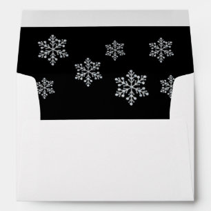 Crystal Snowflake 5X7 Envelope