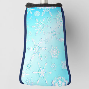 Crystal Snowflakes Pattern Golf Head Cover