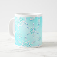 Crystal Snowflakes Pattern