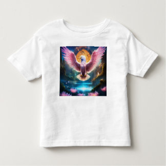 Crystal Soar: Symbolic Transformation Eagle Tee" Toddler T-Shirt