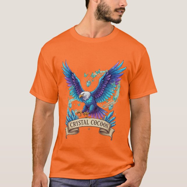 Crystal Soar – The Eagle of Transformation Tee (Front)