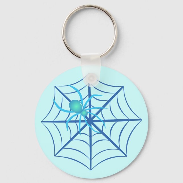 Crystal Spider Key Ring (Front)