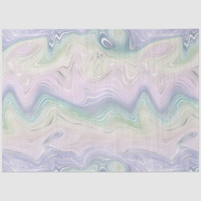 Crystal Strata Series Design 1 Tissue Paper (Front)