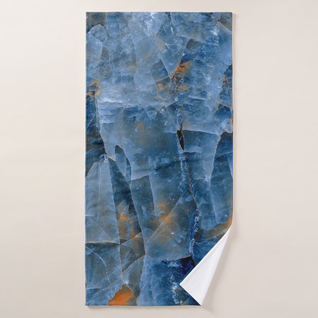 crystal texture design bath towel (Bath Towel)