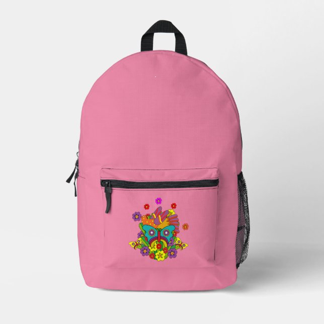 Crystal Tipps and Alistair Printed Backpack (Front)