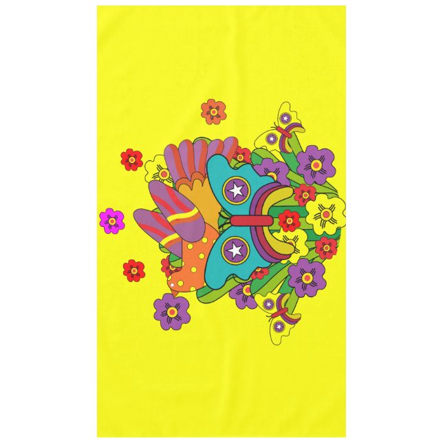 Crystal Tipps and Alistair Tablecloth (Front)