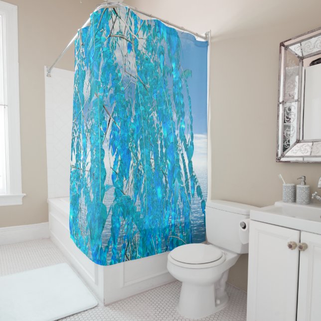 Crystal Tree Canopy Shower Curtain (In Situ)