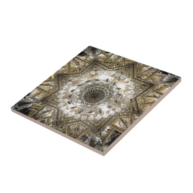 'Crystal' Trivet/Tile Tile (Side)