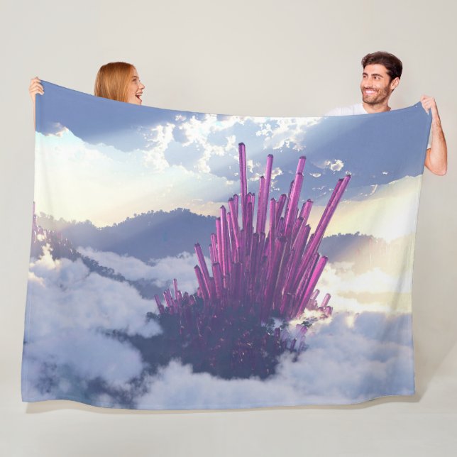 Crystal Vale Fleece Blanket (In Situ)