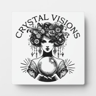 Crystal Visions Mystical Woman Tabletop Plaque | B