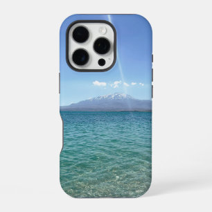 Crystal Water View Blue Sky Beach Vibe Peaceful iPhone 16 Pro Case