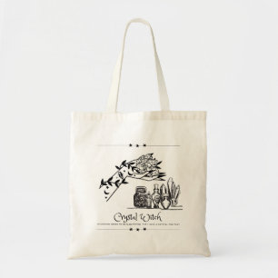 Crystal Witch Tote Bag
