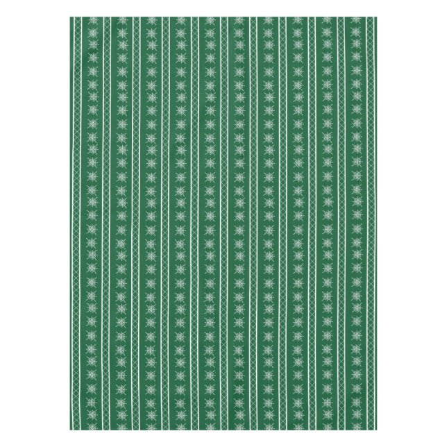 Crystalized Snowflake Tablecloth (Front)