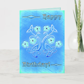 Crystalline Birthday 2 (Card) Card