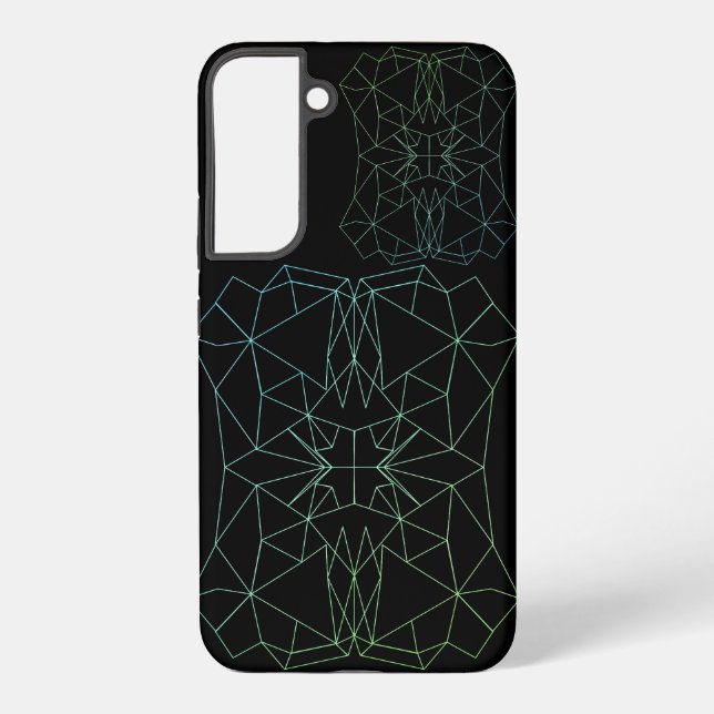 Crystalline Geometrics 2 Phone Case (Back)