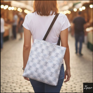 Crystalline Lattice Tote Bag