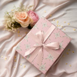 Crystalline Wedding Wrapping Paper<br><div class="desc">Make your wedding gifts even more special with this exclusive, top-quality wrapping paper featuring a unique nuptials celebration-themed seamless design (in Baby Pink). Choosing this exceptional paper adds an extra layer of elegance and charm to your presents, creating a memorable and heartfelt gift-giving experience that perfectly complements the joyous occasion...</div>