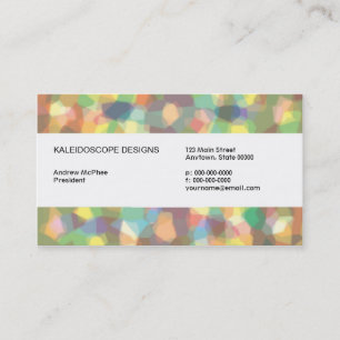 Crystallised Business Card