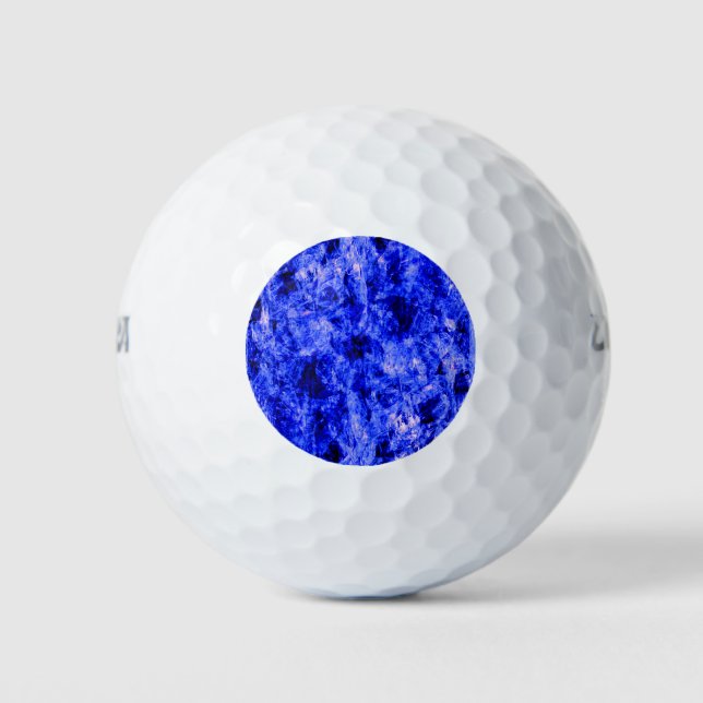Crystallised by Kenneth Yoncich Golf Balls (Front)