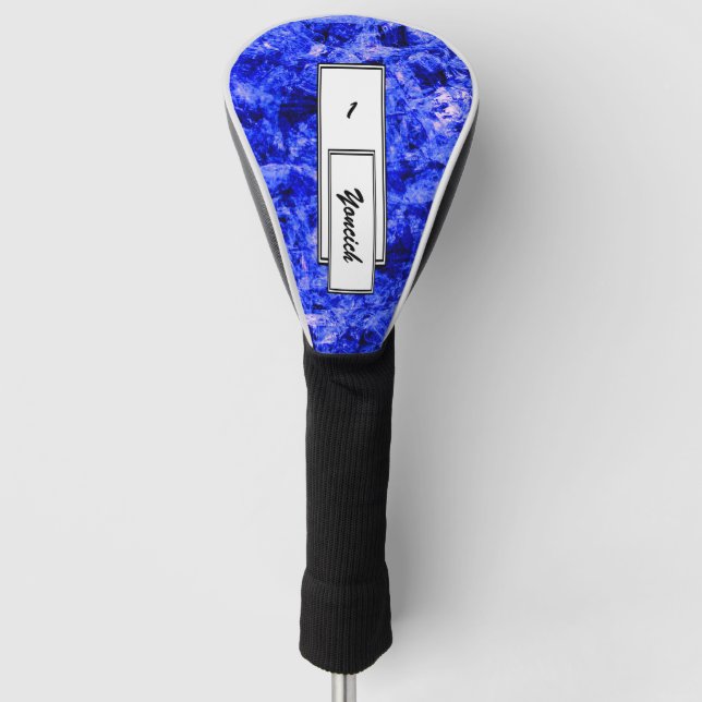 Crystallised by Kenneth Yoncich Golf Head Cover (Front)