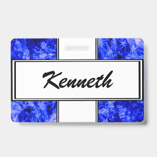 Crystallised by Kenneth Yoncich ID Badge