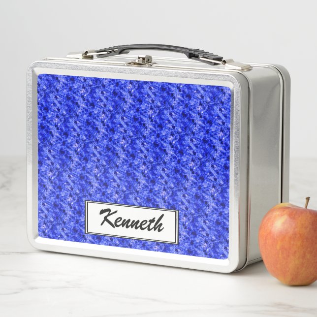 Crystallised by Kenneth Yoncich Metal Lunch Box (In Situ)