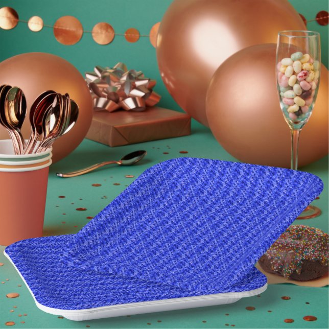 Crystallised by Kenneth Yoncich Paper Plate (Multi)