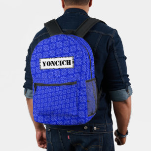 Crystallised by Kenneth Yoncich Printed Backpack