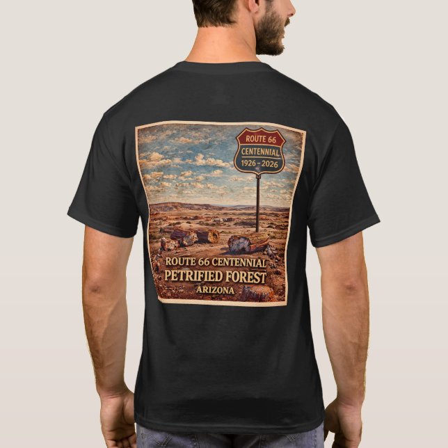 Crystallised History Centennial Commemorative  T-Shirt (Back)